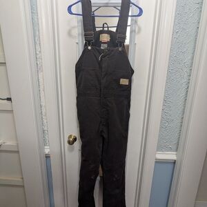 Women's Black Overalls